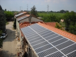 Impianto fotovoltaico totalmente integrato a Reda, Faenza (RA)